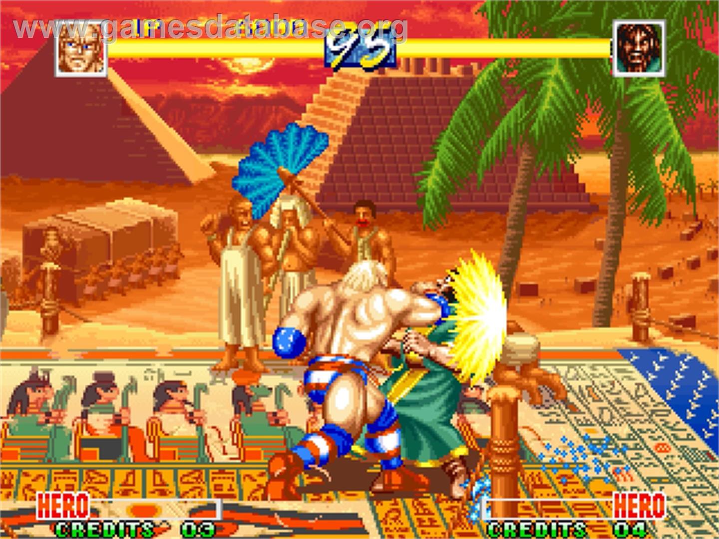 World Heroes Perfect - SNK Neo-Geo AES - Artwork - In Game