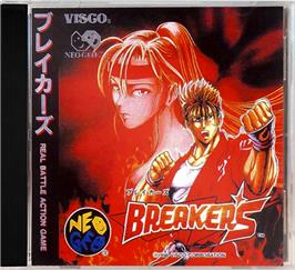 Box cover for Breakers on the SNK Neo-Geo CD.