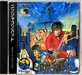 Box cover for Ninja Combat on the SNK Neo-Geo CD.