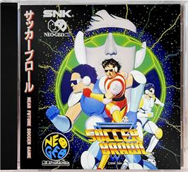 Box cover for Soccer Brawl on the SNK Neo-Geo CD.