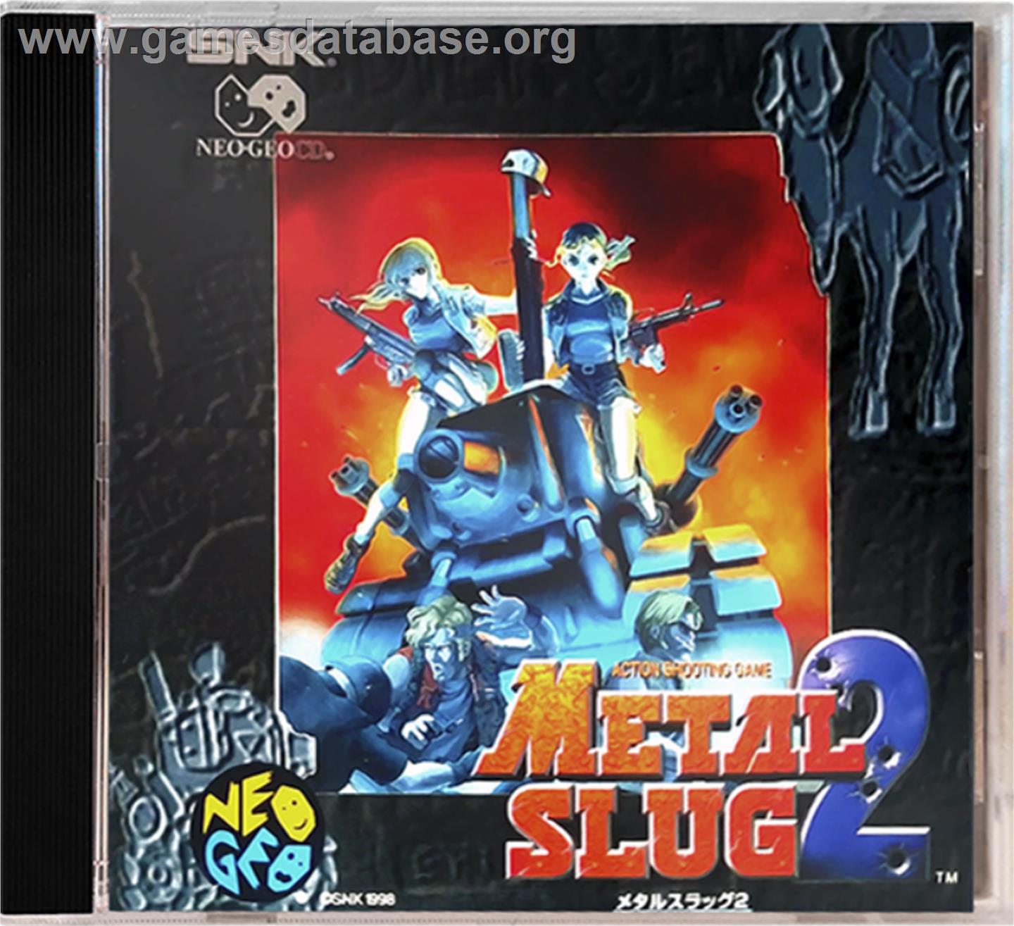 Metal Slug 2 - SNK Neo-Geo CD - Artwork - Box