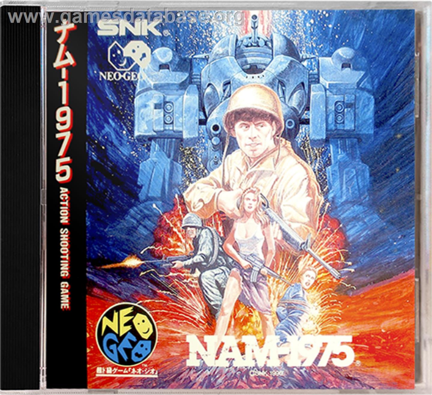 NAM-1975 - SNK Neo-Geo CD - Artwork - Box