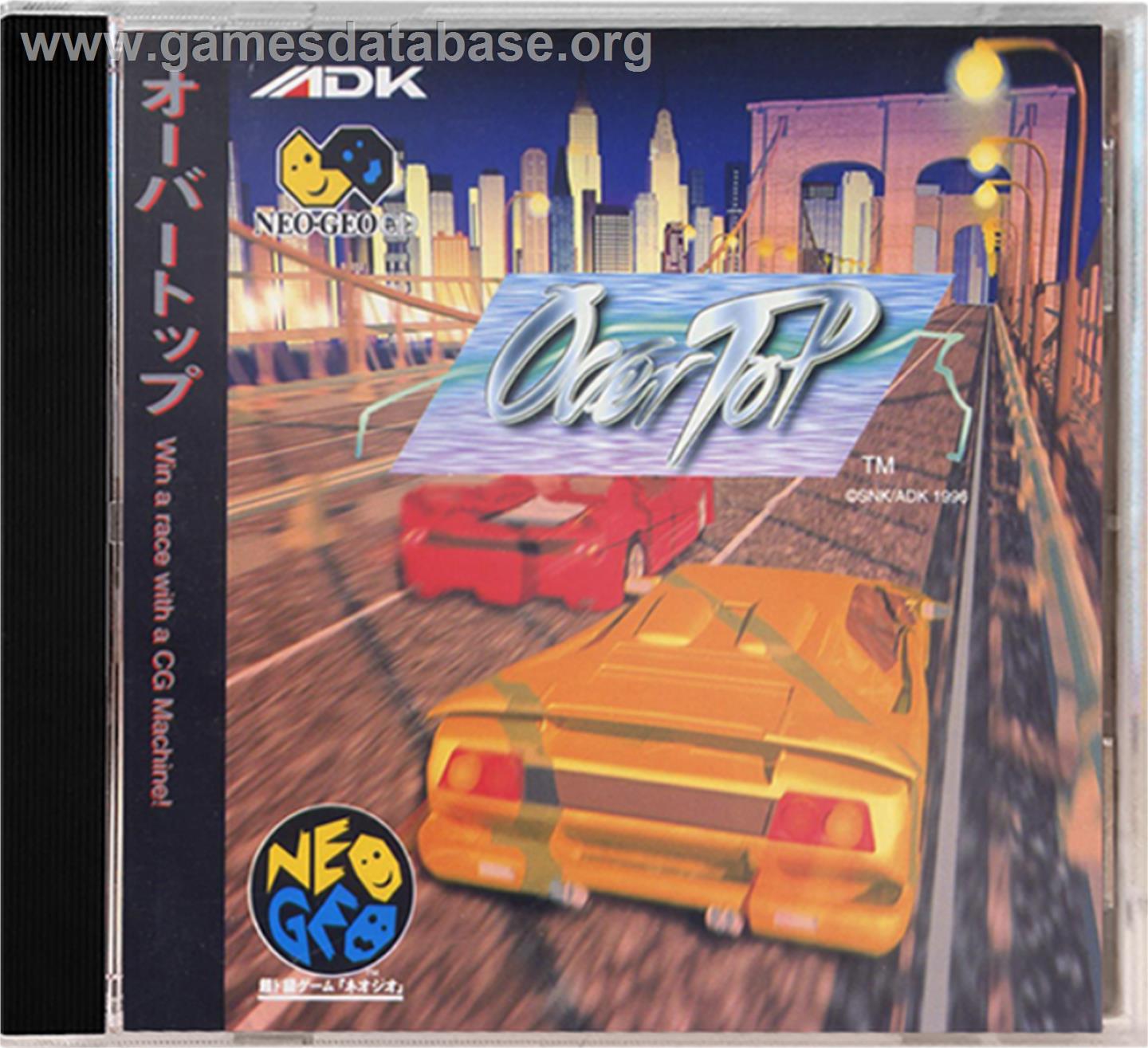 Over Top - SNK Neo-Geo CD - Artwork - Box