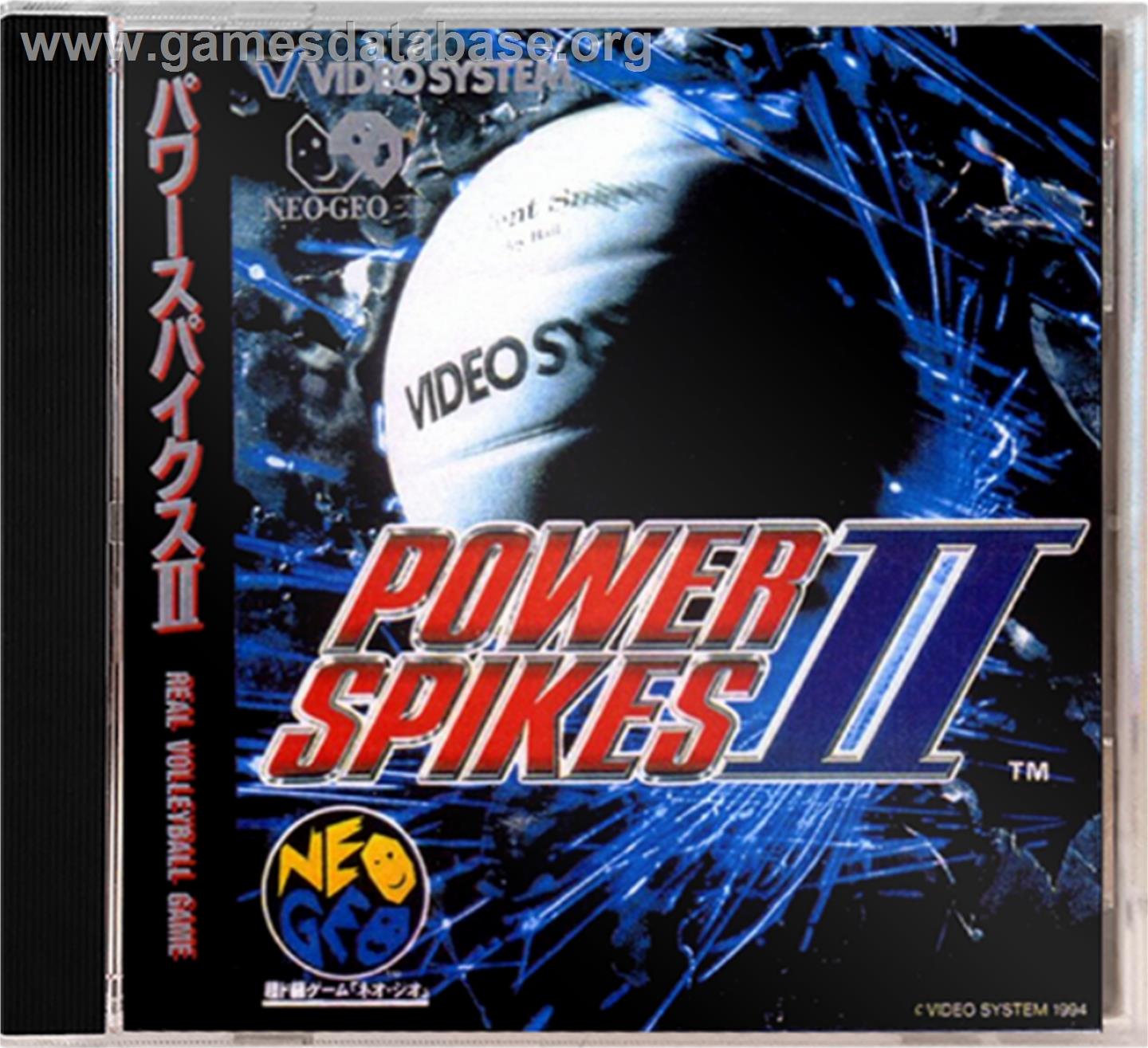 Power Spikes II - SNK Neo-Geo CD - Artwork - Box