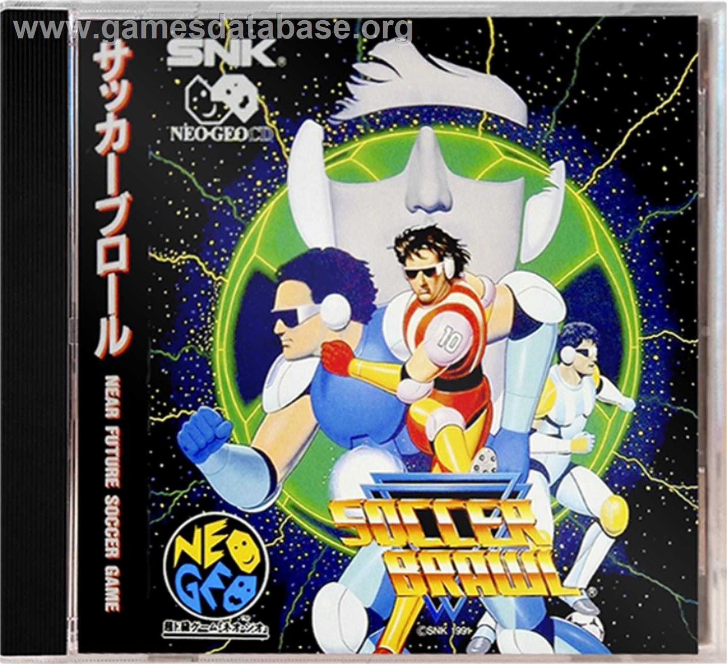 Soccer Brawl - SNK Neo-Geo CD - Artwork - Box