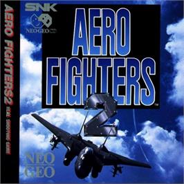 Box back cover for Aero Fighters 2 on the SNK Neo-Geo CD.