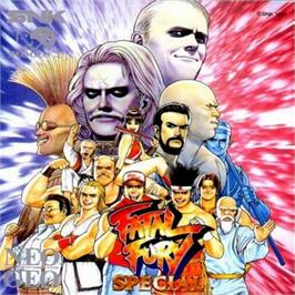 Box back cover for Fatal Fury Special on the SNK Neo-Geo CD.