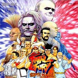 Box back cover for Fatal Fury Special on the SNK Neo-Geo CD.