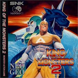 Box back cover for King Of The Monsters 2 - The Next Thing on the SNK Neo-Geo CD.