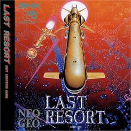 Box back cover for Last Resort on the SNK Neo-Geo CD.