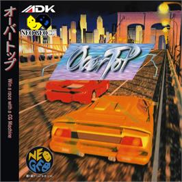 Box back cover for Over Top on the SNK Neo-Geo CD.