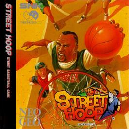 Box back cover for Street Hoop on the SNK Neo-Geo CD.