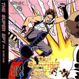 Box back cover for Super Spy, The on the SNK Neo-Geo CD.