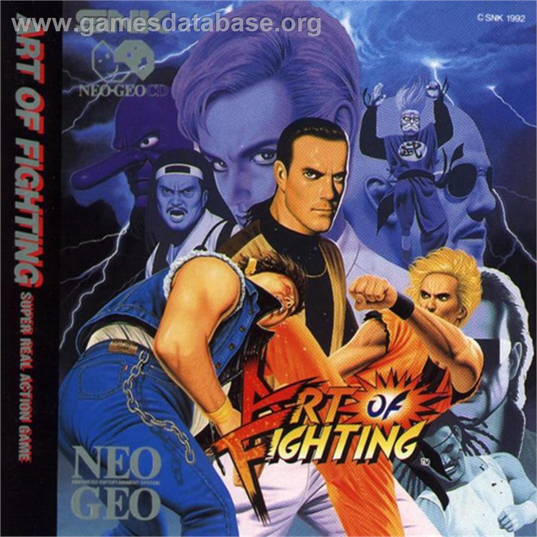 Art Of Fighting - SNK Neo-Geo CD - Artwork - Box Back