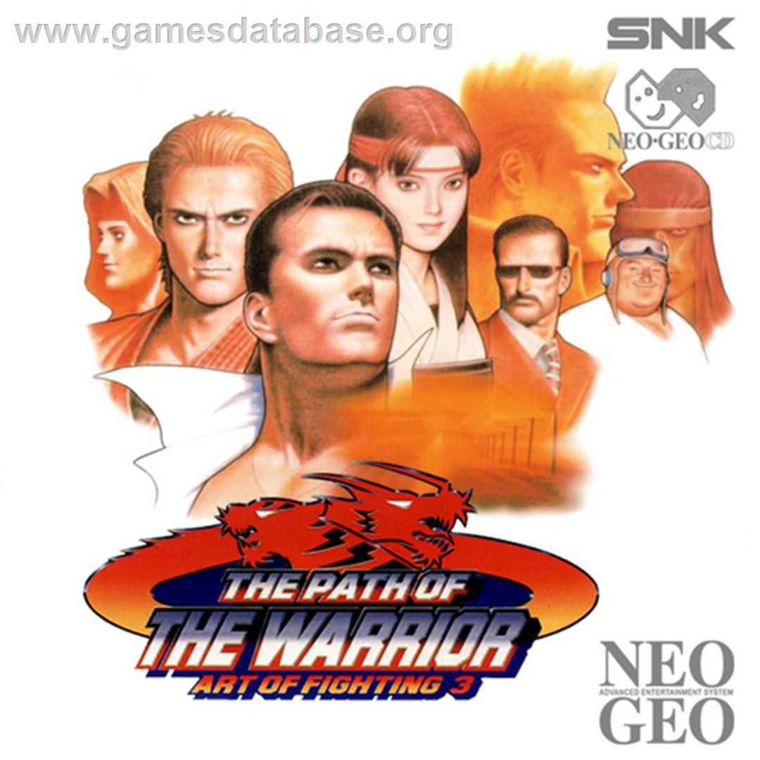 Art Of Fighting 3 - The Path Of The Warrior - SNK Neo-Geo CD - Artwork - Box Back