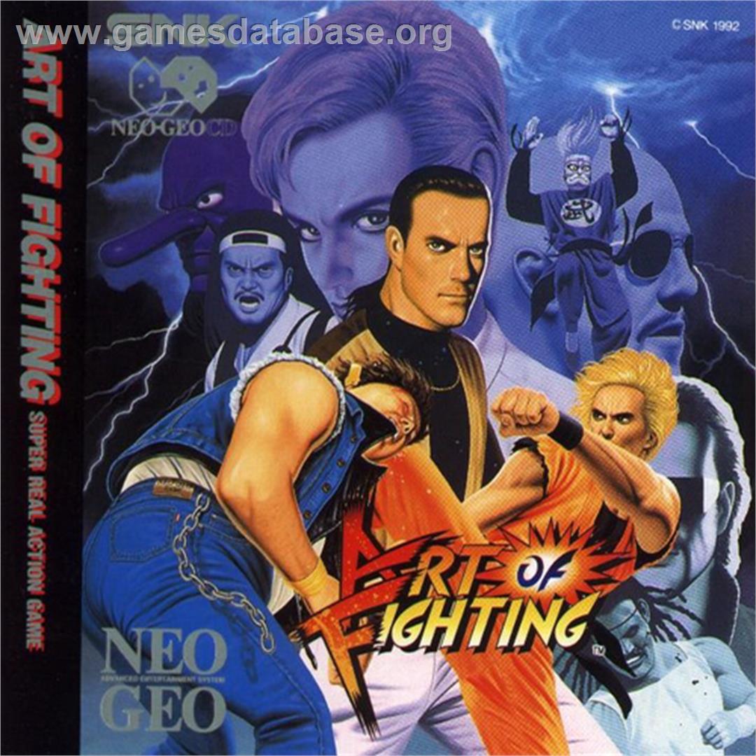 Art of Fighting - SNK Neo-Geo CD - Artwork - Box Back
