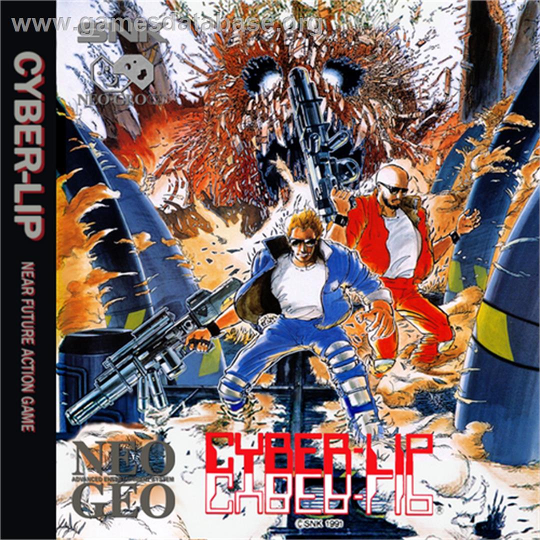 Cyber-Lip - SNK Neo-Geo CD - Artwork - Box Back
