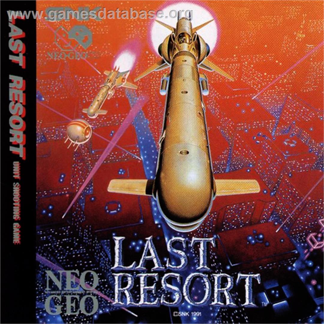 Last Resort - SNK Neo-Geo CD - Artwork - Box Back