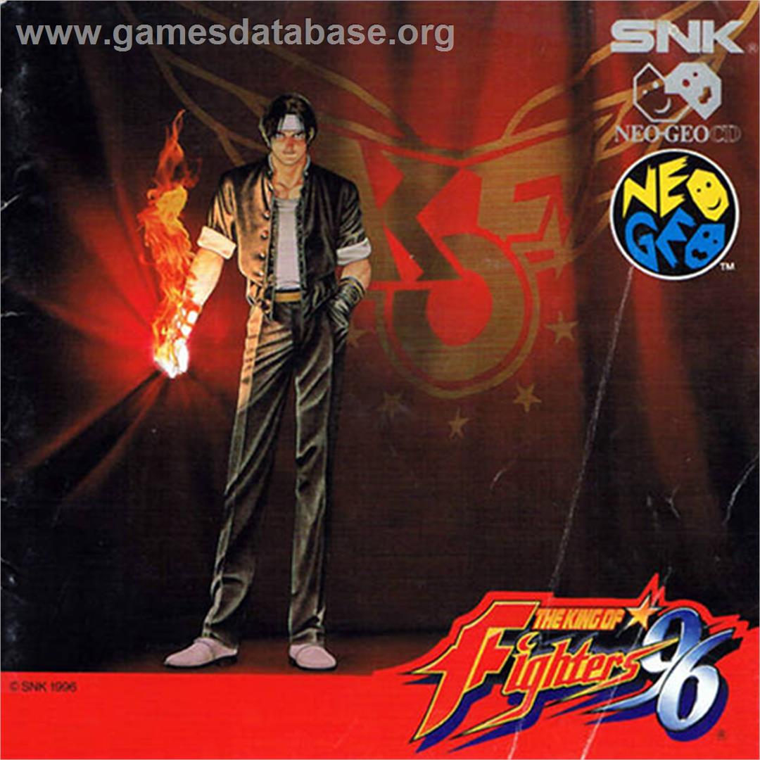 The King of Fighters '96 - SNK Neo-Geo CD - Artwork - Box Back