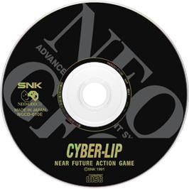 Artwork on the Disc for Cyber-Lip on the SNK Neo-Geo CD.