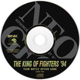 Artwork on the Disc for King Of Fighters '94, The on the SNK Neo-Geo CD.
