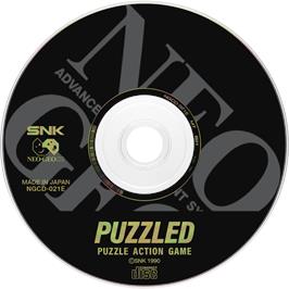 Artwork on the Disc for Puzzled on the SNK Neo-Geo CD.