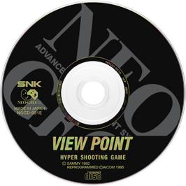 Artwork on the Disc for Viewpoint on the SNK Neo-Geo CD.