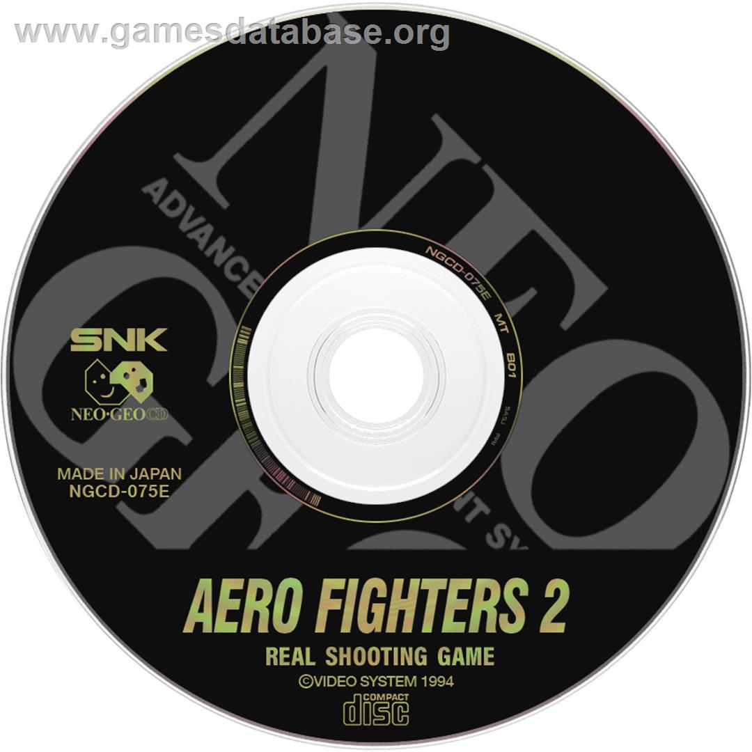 Aero Fighters 2 - SNK Neo-Geo CD - Artwork - Disc