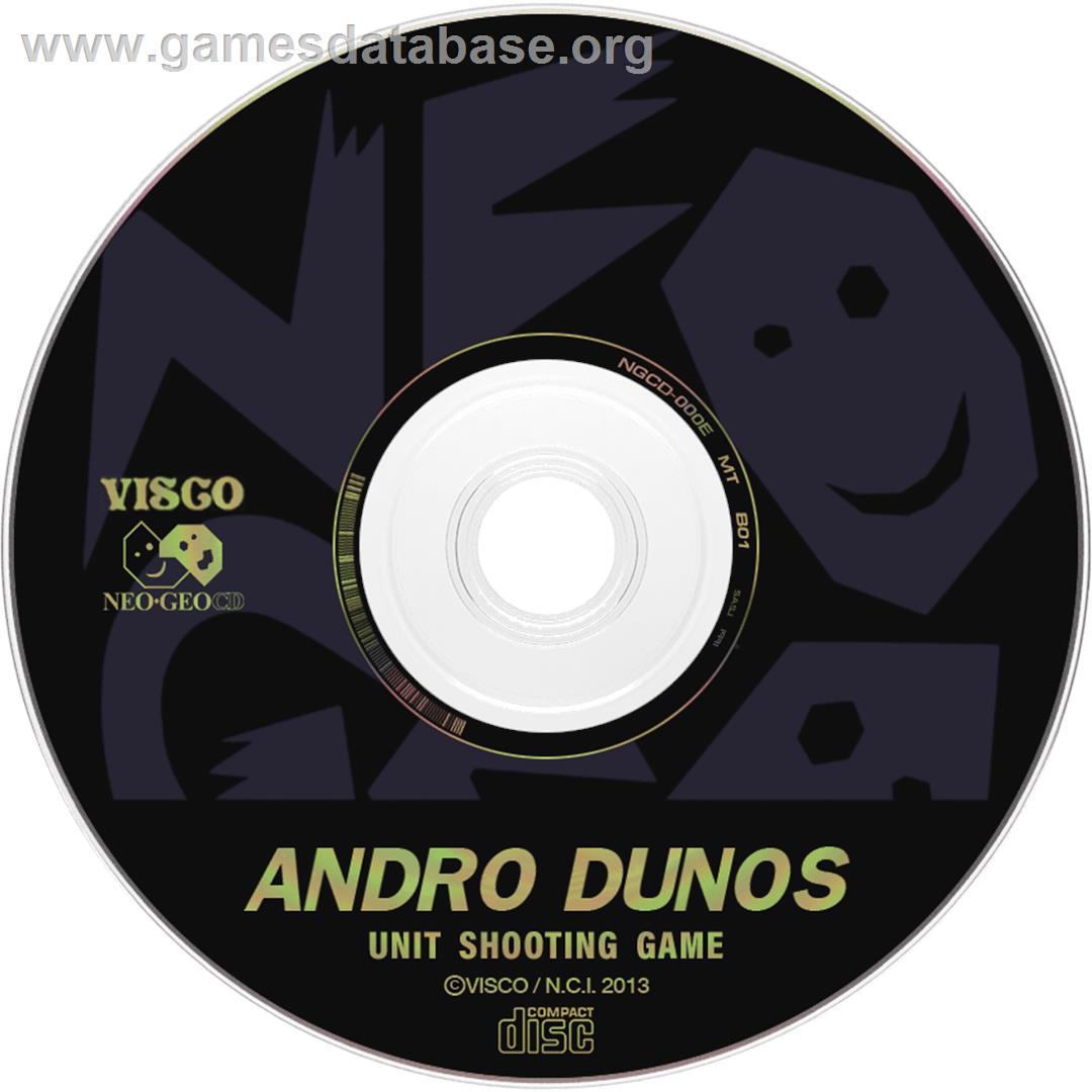 Andro Dunos - SNK Neo-Geo CD - Artwork - Disc