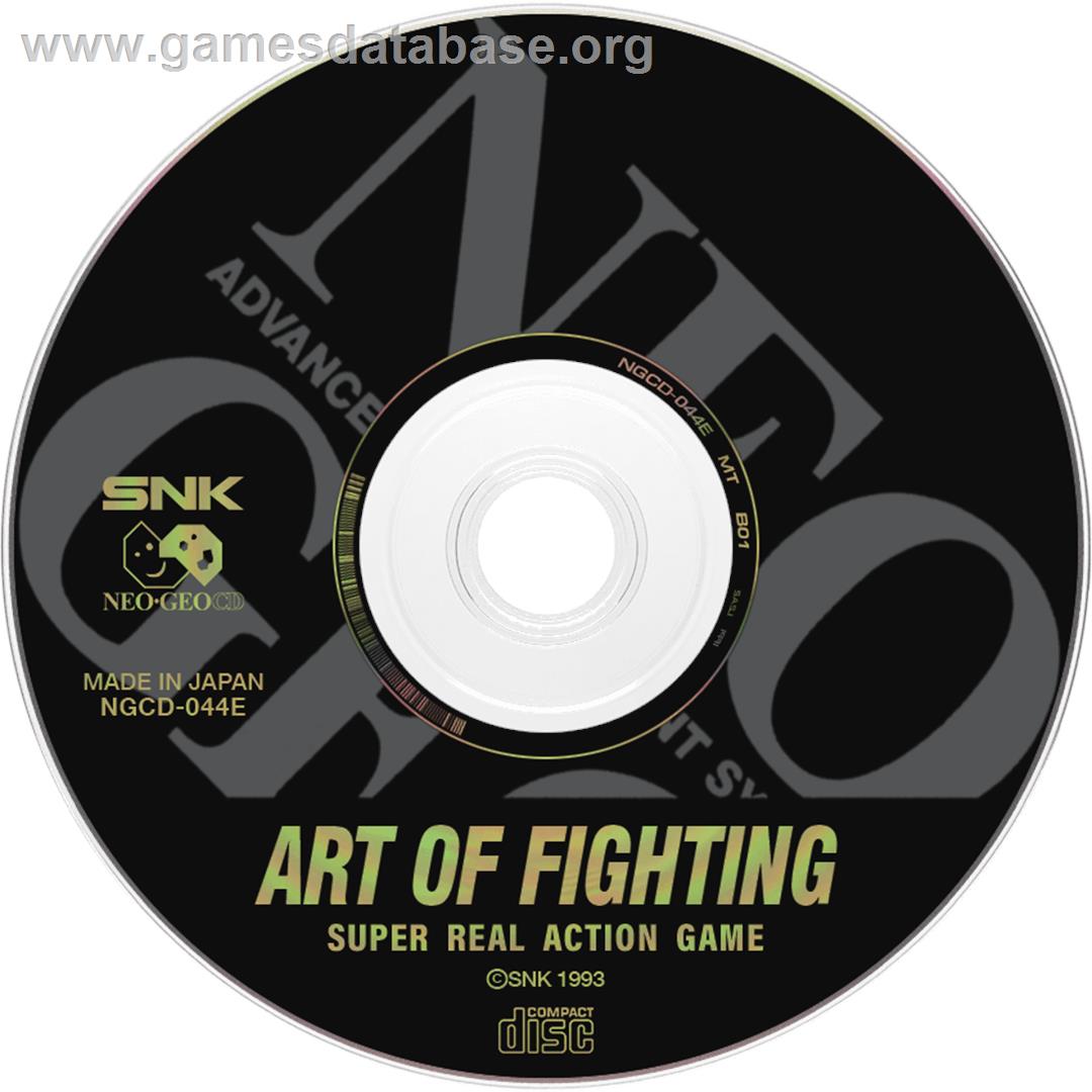 Art Of Fighting - SNK Neo-Geo CD - Artwork - Disc