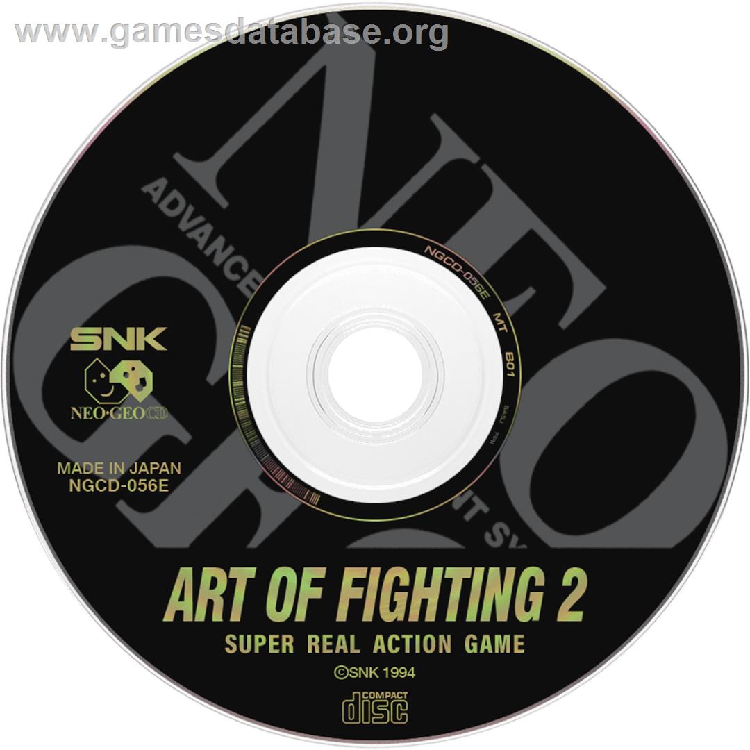 Art Of Fighting 2 - SNK Neo-Geo CD - Artwork - Disc