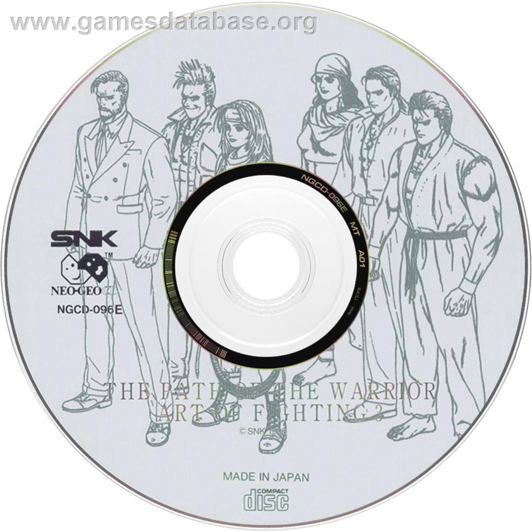 Art Of Fighting 3 - The Path Of The Warrior - SNK Neo-Geo CD - Artwork - Disc