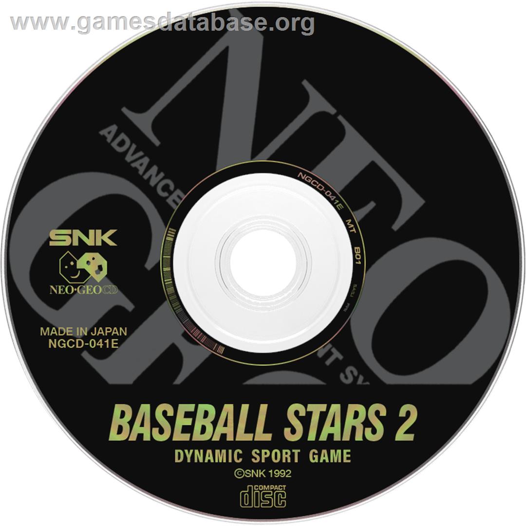 Baseball Stars 2 - SNK Neo-Geo CD - Artwork - Disc