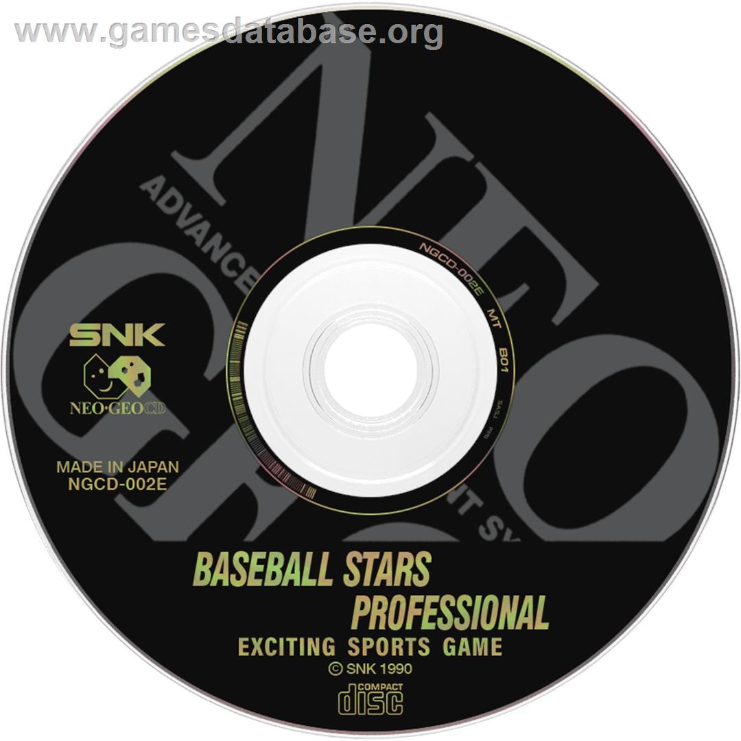Baseball Stars Professional - SNK Neo-Geo CD - Artwork - Disc