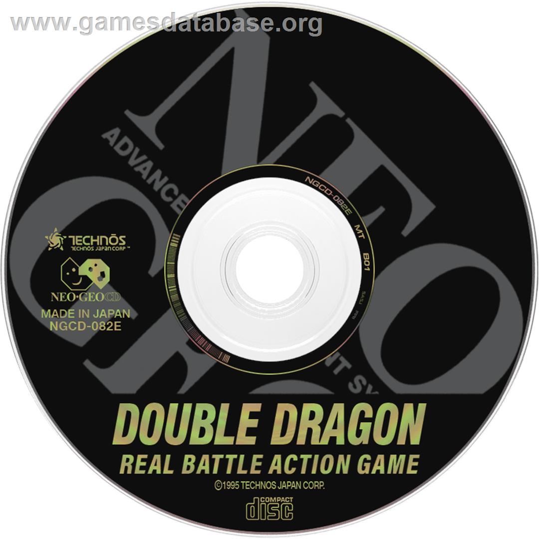 Double Dragon - SNK Neo-Geo CD - Artwork - Disc