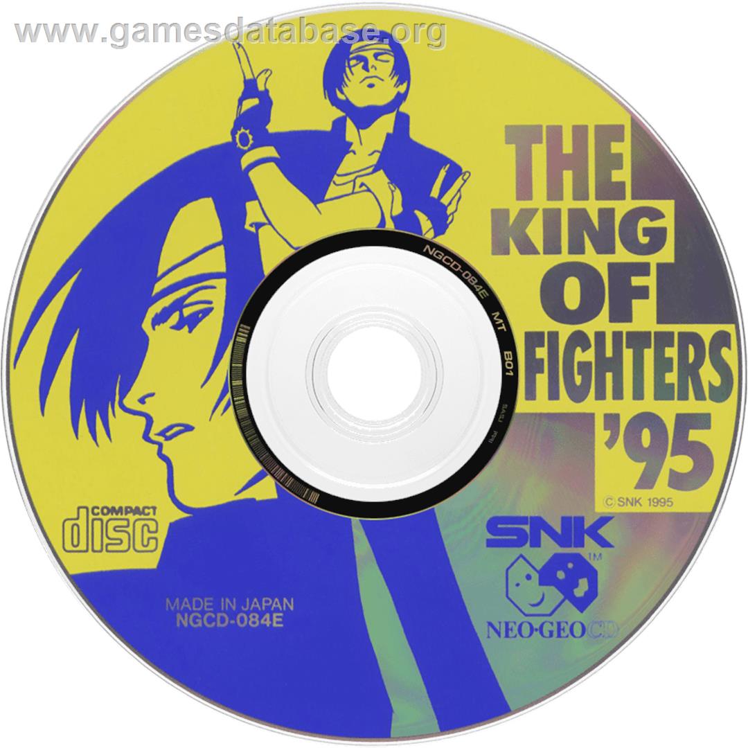 King Of Fighters '95, The - SNK Neo-Geo CD - Artwork - Disc