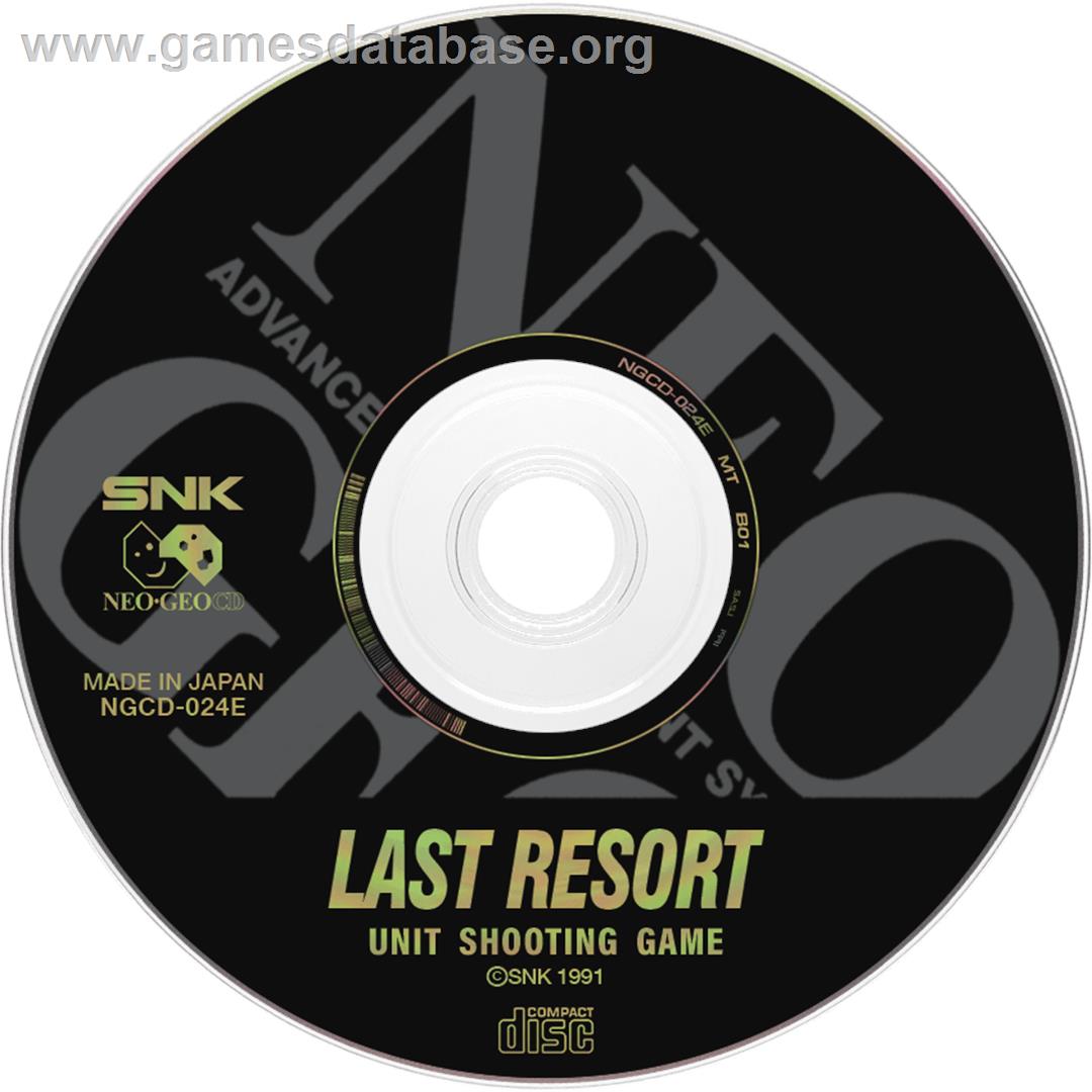 Last Resort - SNK Neo-Geo CD - Artwork - Disc