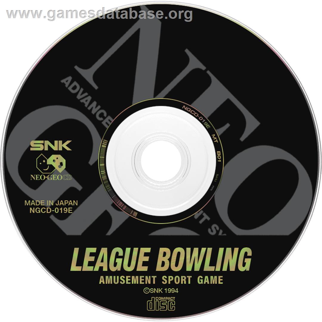 League Bowling - SNK Neo-Geo CD - Artwork - Disc