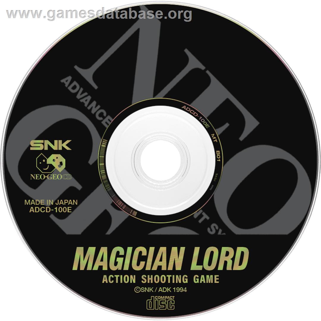 Magician Lord - SNK Neo-Geo CD - Artwork - Disc