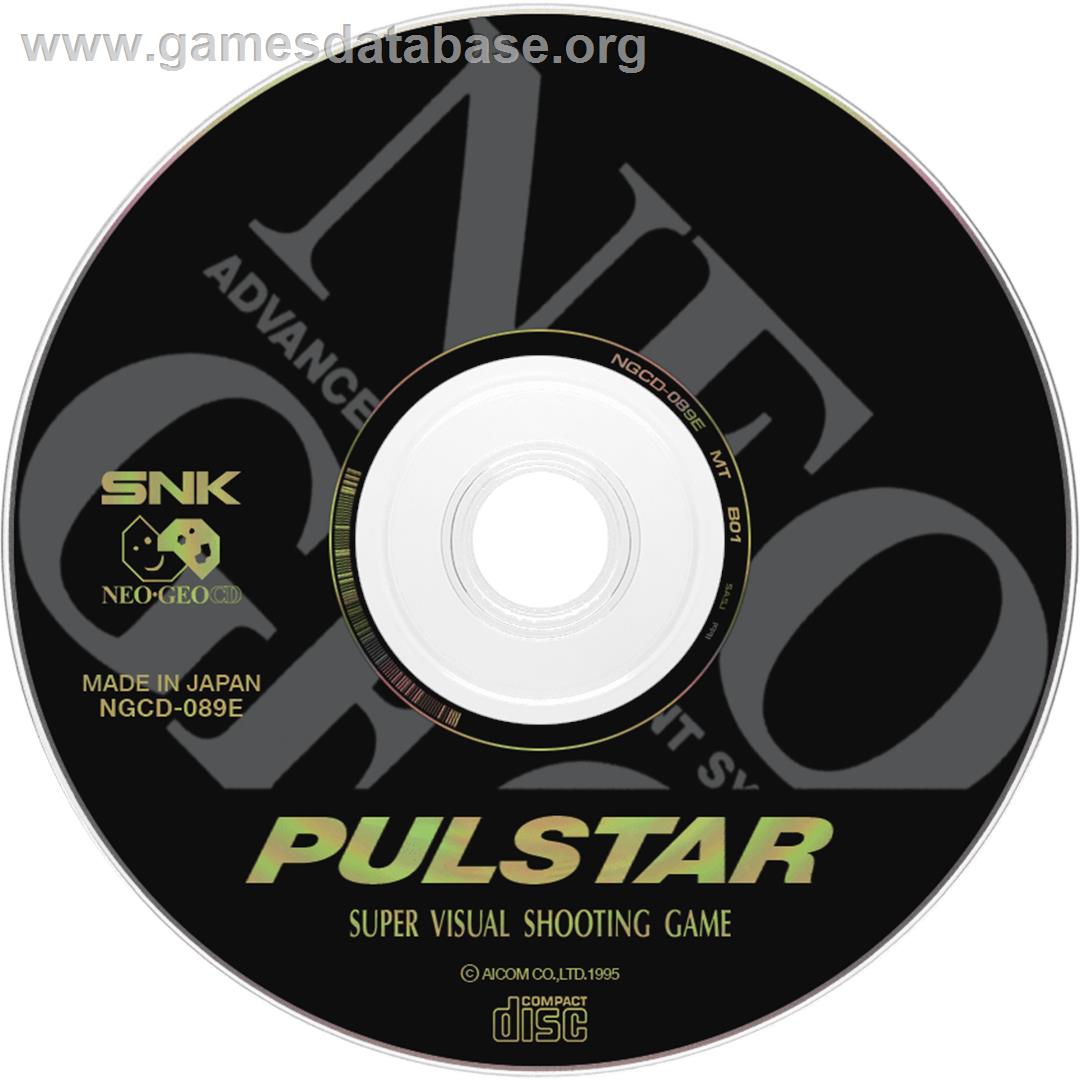 Pulstar - SNK Neo-Geo CD - Artwork - Disc