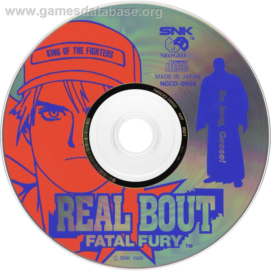 Real Bout Fatal Fury - SNK Neo-Geo CD - Artwork - Disc