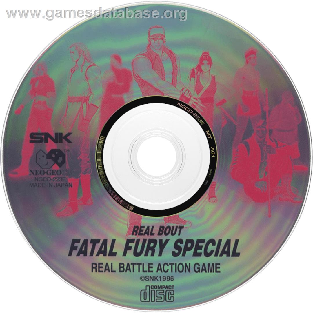 Real Bout Fatal Fury Special - SNK Neo-Geo CD - Artwork - Disc