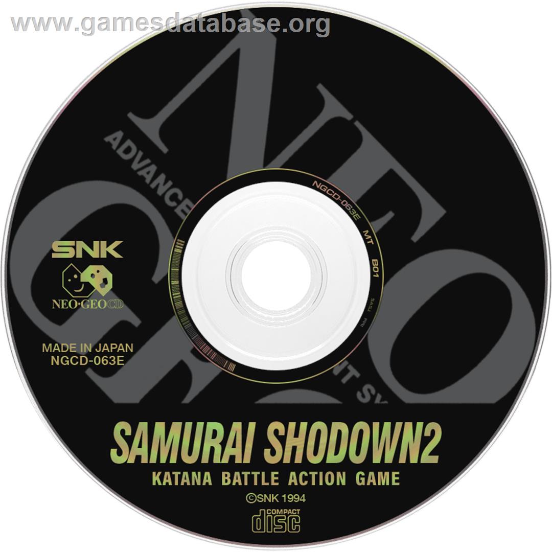 Samurai Shodown 2 - SNK Neo-Geo CD - Artwork - Disc