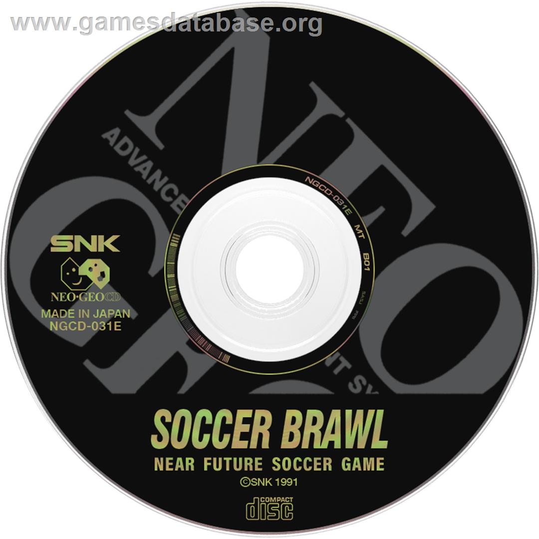 Soccer Brawl - SNK Neo-Geo CD - Artwork - Disc
