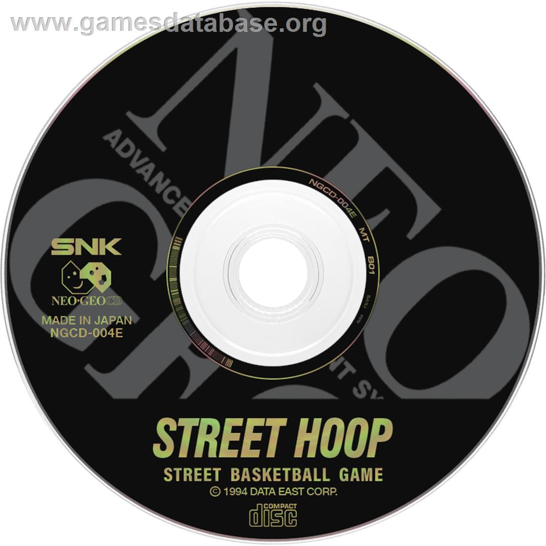 Street Hoop - SNK Neo-Geo CD - Artwork - Disc