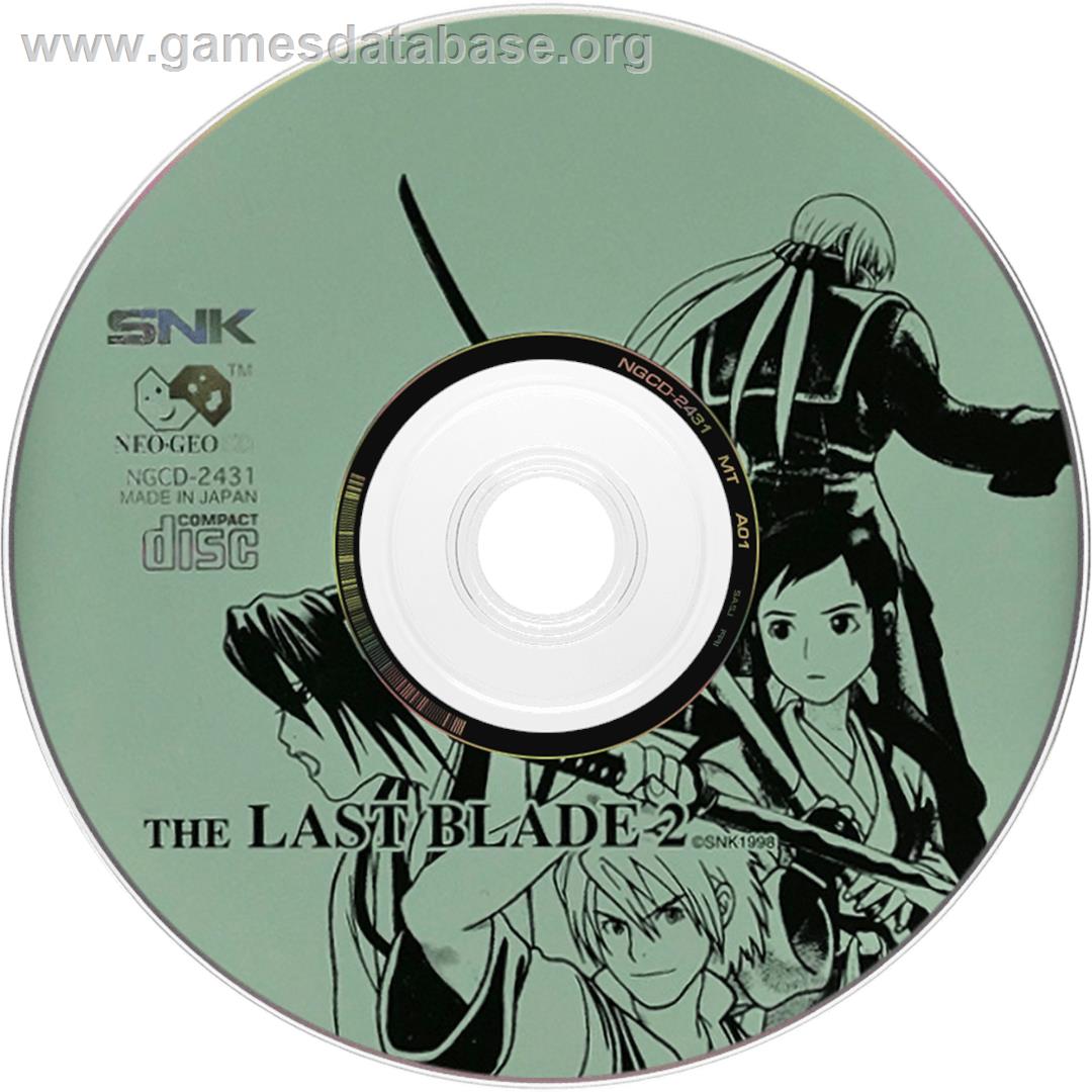 The Last Blade 2: Heart of the Samurai - SNK Neo-Geo CD - Artwork - Disc