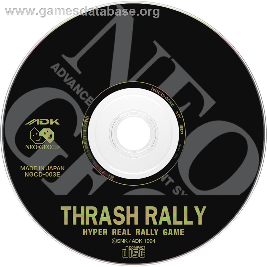 Thrash Rally - SNK Neo-Geo CD - Artwork - Disc