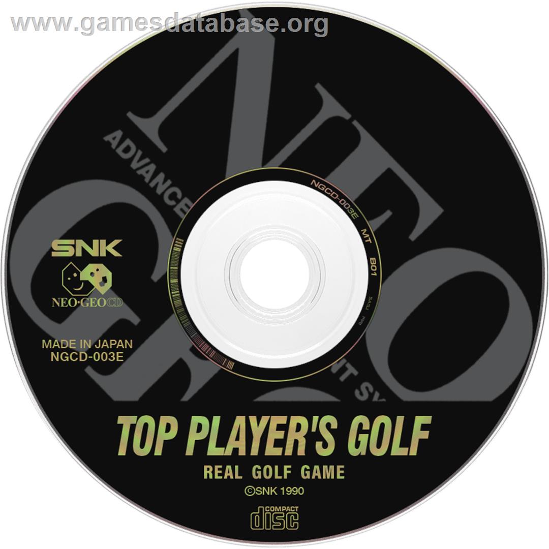 Top Player's Golf - SNK Neo-Geo CD - Artwork - Disc