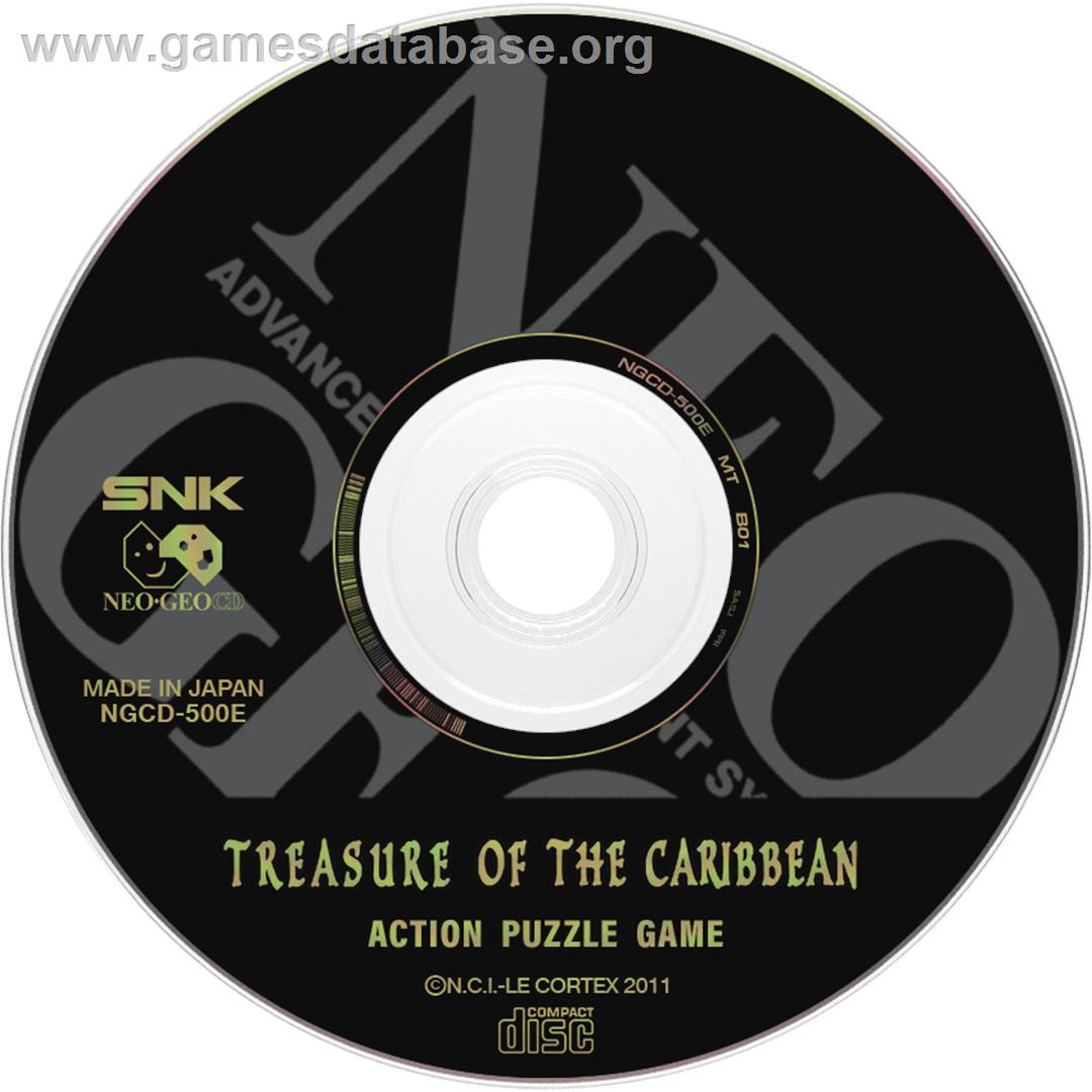 Treasure Of The Caribbean - SNK Neo-Geo CD - Artwork - Disc