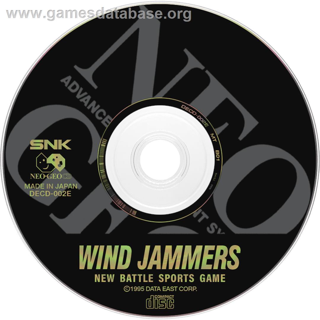 Windjammers - SNK Neo-Geo CD - Artwork - Disc